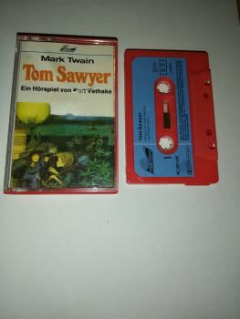 Tom Sawyer Ein Hörspiel von Kurt Vethake Rot mit Blauen Aufkleber 48128 UW Maritim